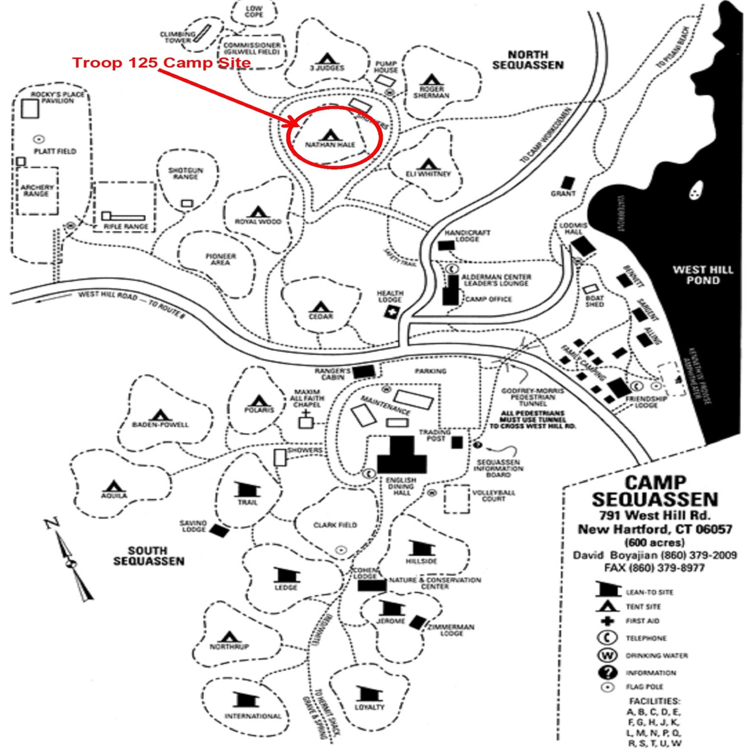 Troop 125 Favorite Campsites